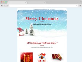 Christmas Email - Responsive Christmas Email Template