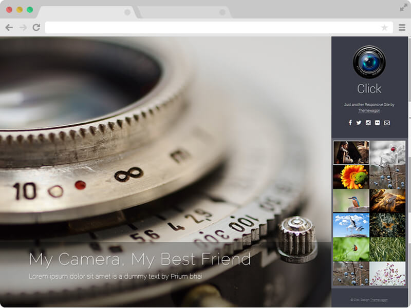 high quality free photography website responsive templates