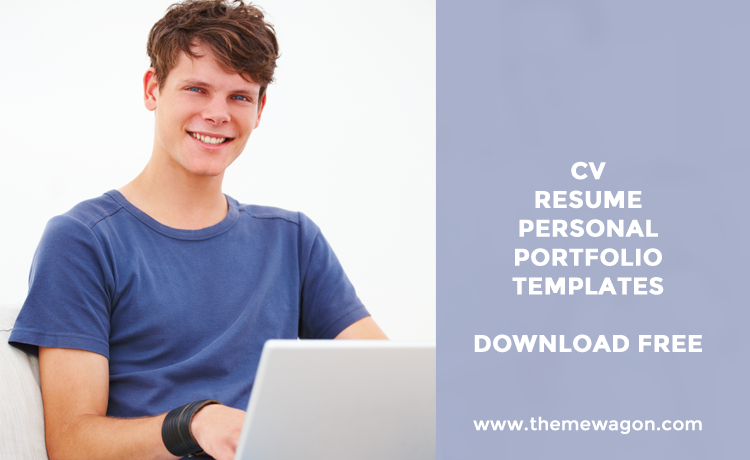 41 high quality free responsive personal portfolio cv