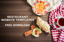 30 responsive html5 bootstrap based free restaurant template free