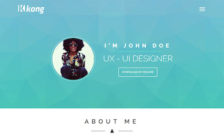 41 high quality free responsive personal portfolio cv resumes resume portfolio website