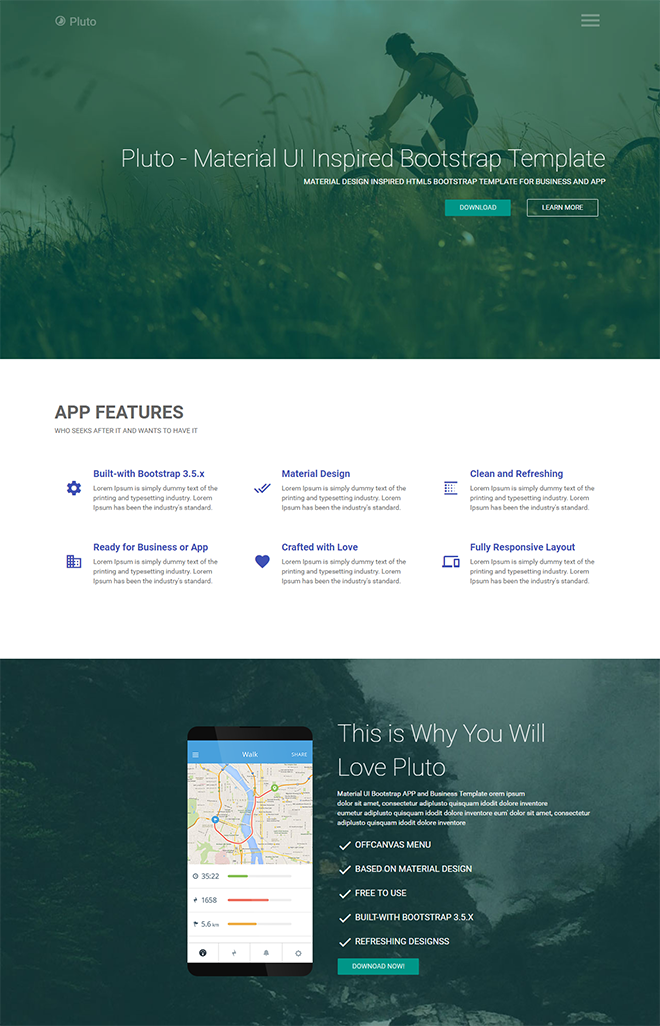 Free HTML Landing Page Templates Built With HTML And Bootstrap