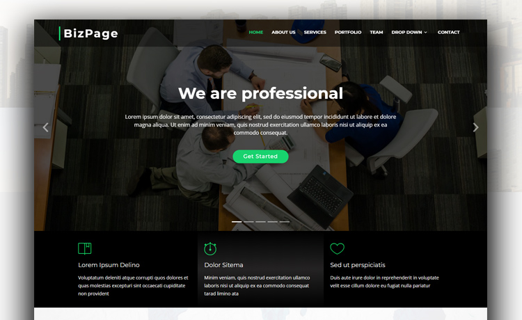 template download free bootstrap 4 business Business Template 4 Download for Compelling Bootstrap Free