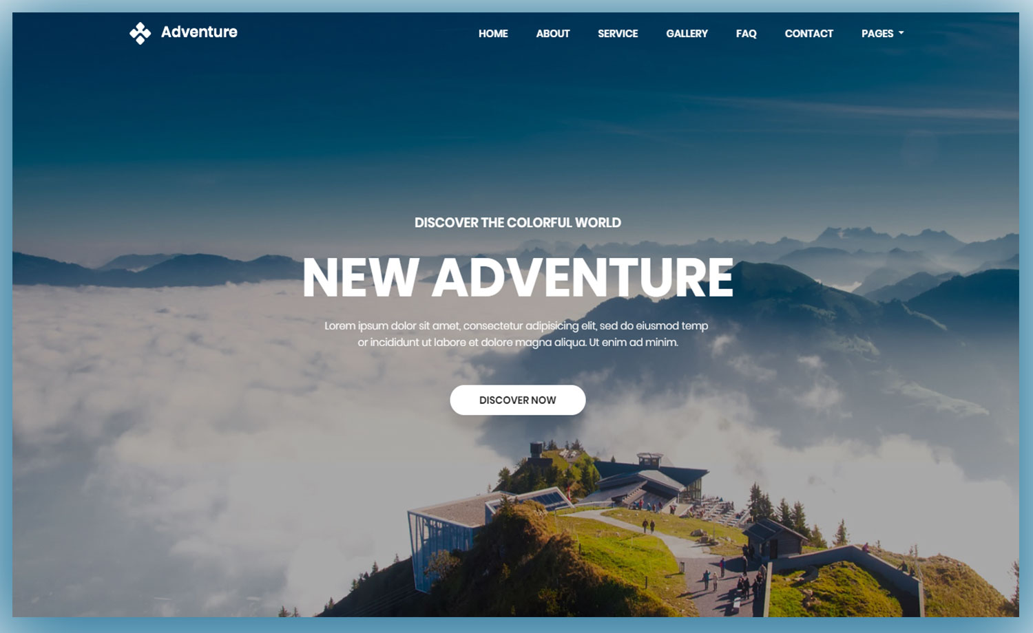  Bootstrap 4 Travel Template Free Download Printable Templates