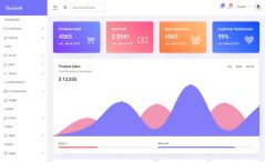 Brand New Free Bootstrap 4 Admin Dashboard Template - Purple Admin